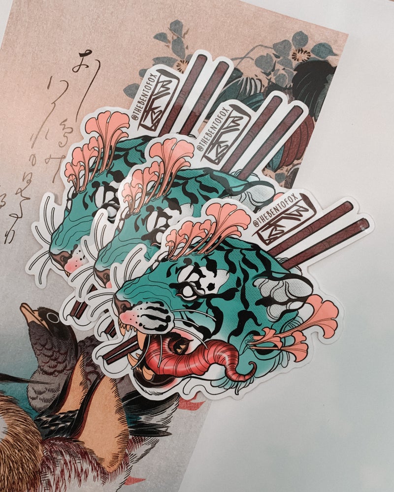 T o r a 虎 Sticker Pack